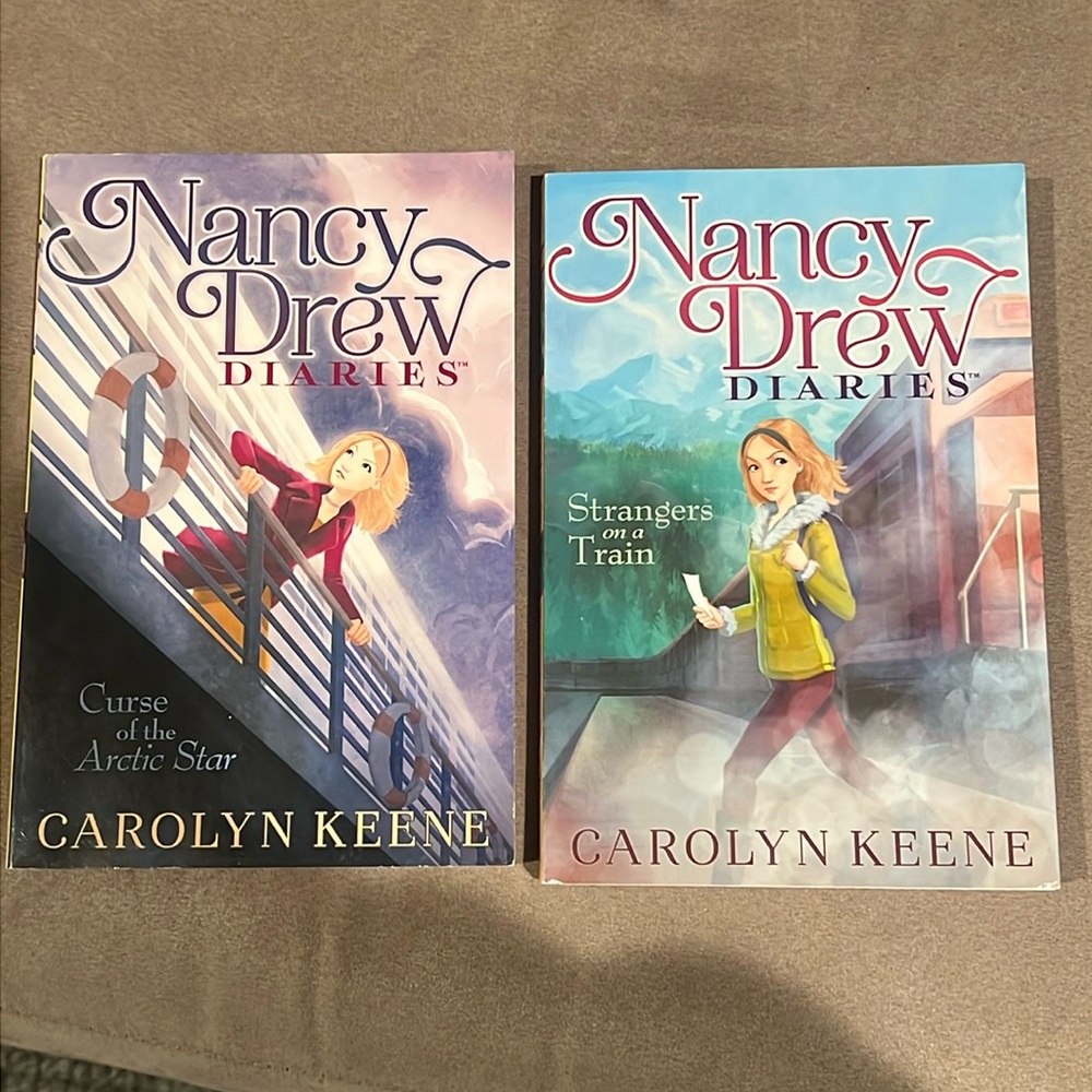 Nancy Drew Diaries by, Carolyn Keene- Books 1 & 2 Of The Series